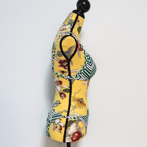 BCBGMaxAzria Swim Kelly Tribal Print Bikini Set Medium - Picture 3 of 16